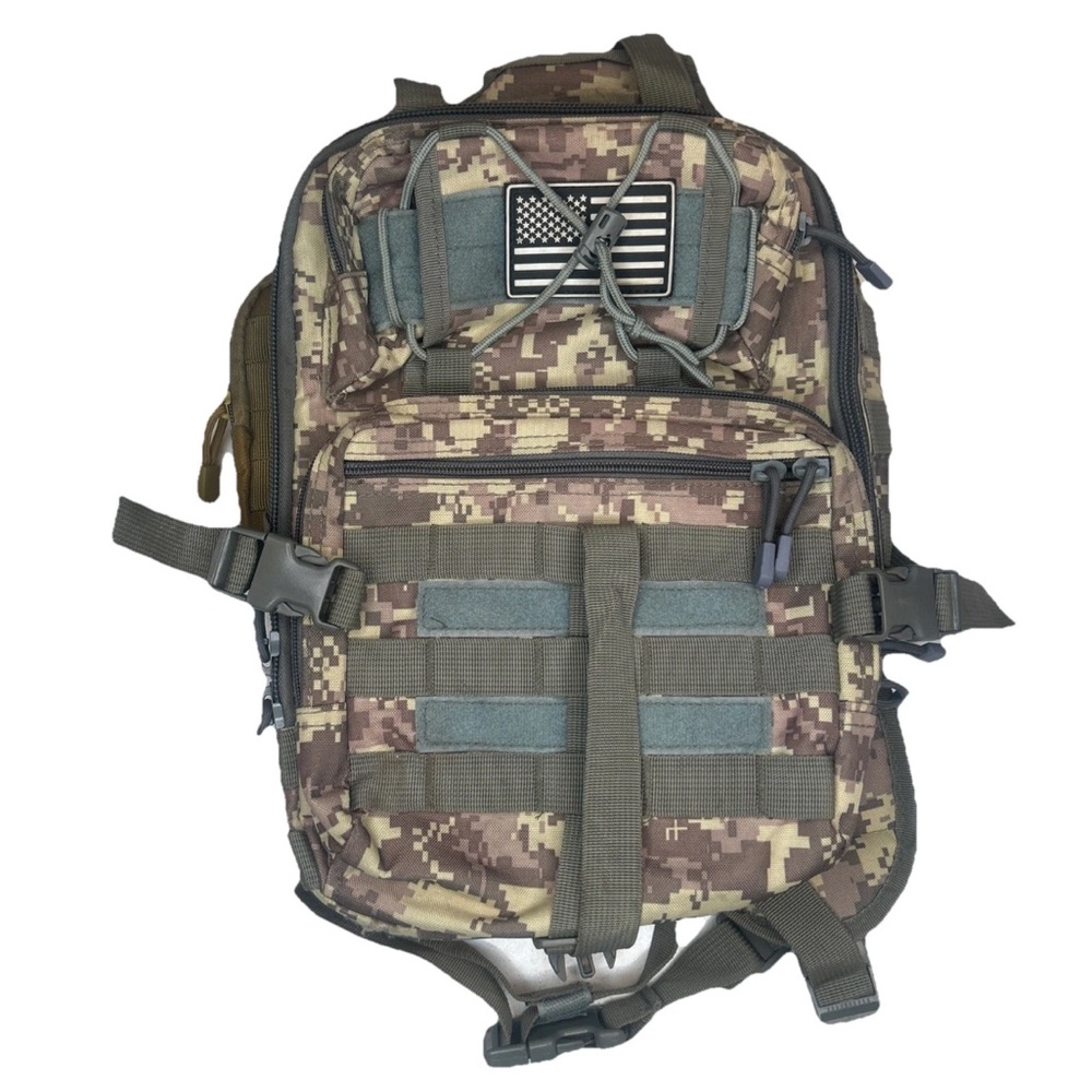 Tactical Sling Bag Backpack Military Rover Shoulder Sling Molle compartments